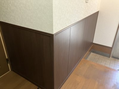 ペット用の腰壁