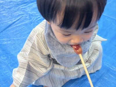 初めての夏祭り