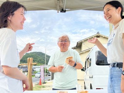 見学会のひとコマ
